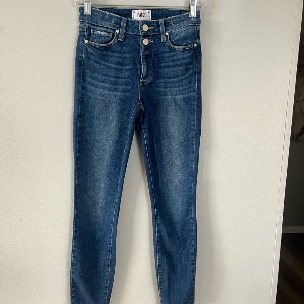 PAIGE denim Women's Blue Jeans size 25